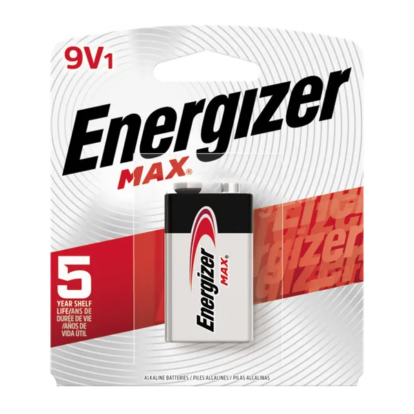Pila Alkaline Energizer 9V